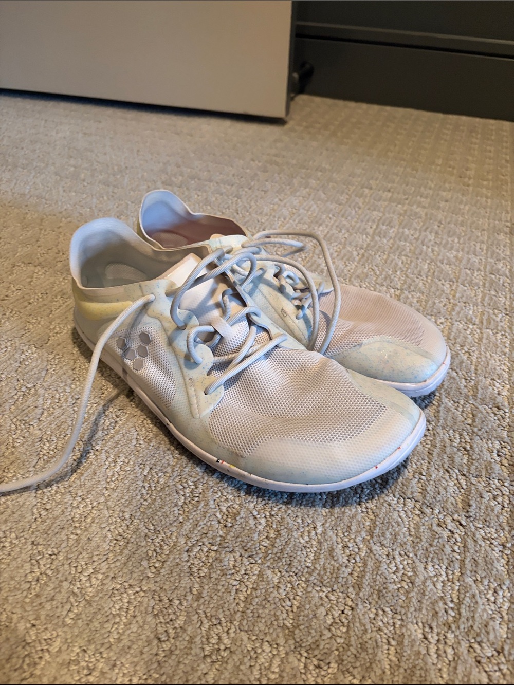 Vivo Barefoot Men's Pale Blue Lightweight Mesh Runners